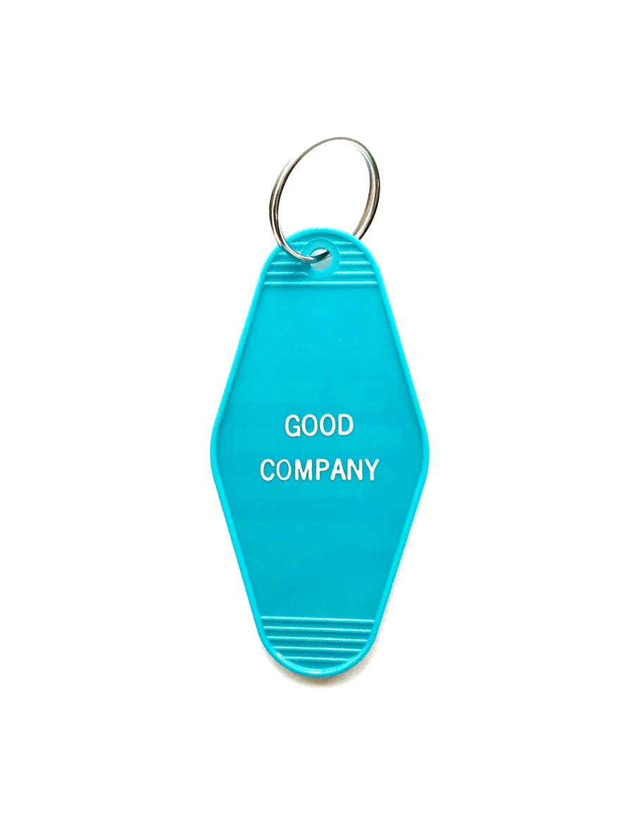 HOTEL-MOTEL KEY CHAIN — GOOD COMPANY Hotel-Motel Key Chain Good Company - La Clé