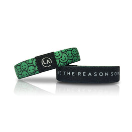 Happy Band Green<p>"Be the reason someone smiles" - La Clé 