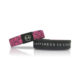 Happy Band Pink<p>"Happiness is contagious" - La Clé 