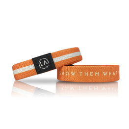 Orange + White.