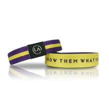 Purple + Gold.