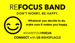 Happy Band Yellow<p>"Don't worry be happy" - La Clé 